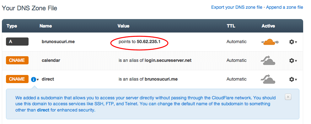 Mezclando CloudProxy con CloudFlare. Cóctel explosivo de seguridad y rapidez para tu web 4 CloudProxy con Cloudflare