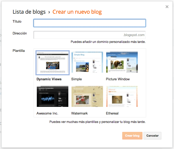 Cómo crear un blog en Google: la opción gratuita para tu negocio 4 Configuración del blog
