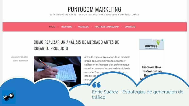 Enric Suárez - Estrategias de generación de tráfico