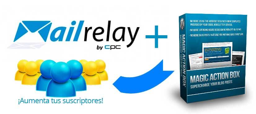 MailRelay con Magic Action Box