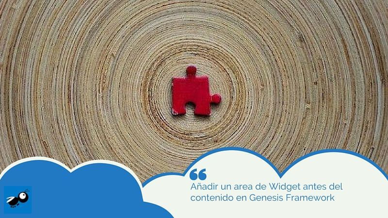 anadir un area de widget antes del contenido 1