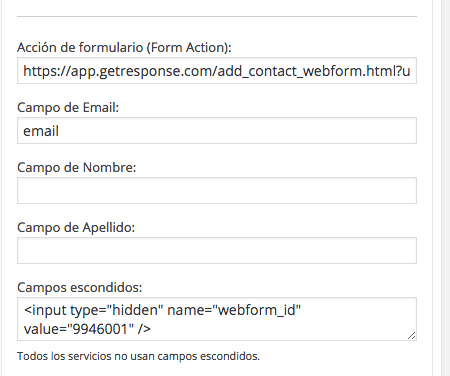 Cómo configurar Genesis Enews Extended para GetResponse 3 genesis-enews-extended-widget