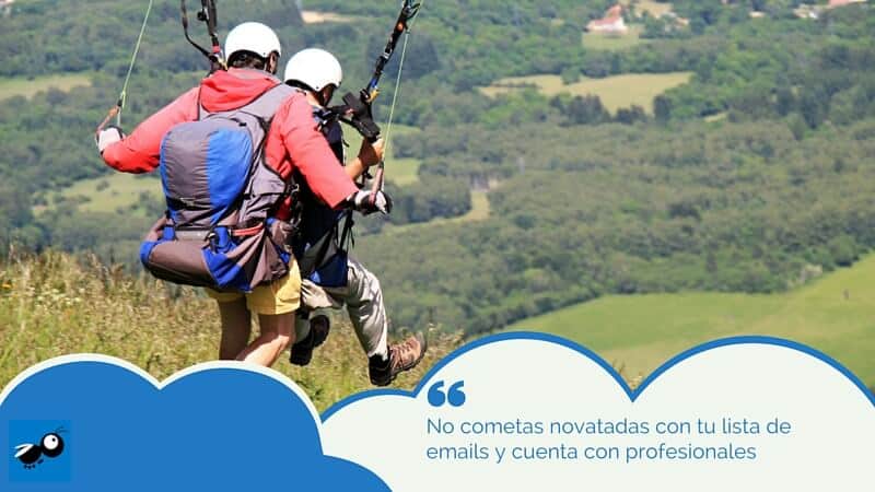 Novatadas con la lista de suscriptores