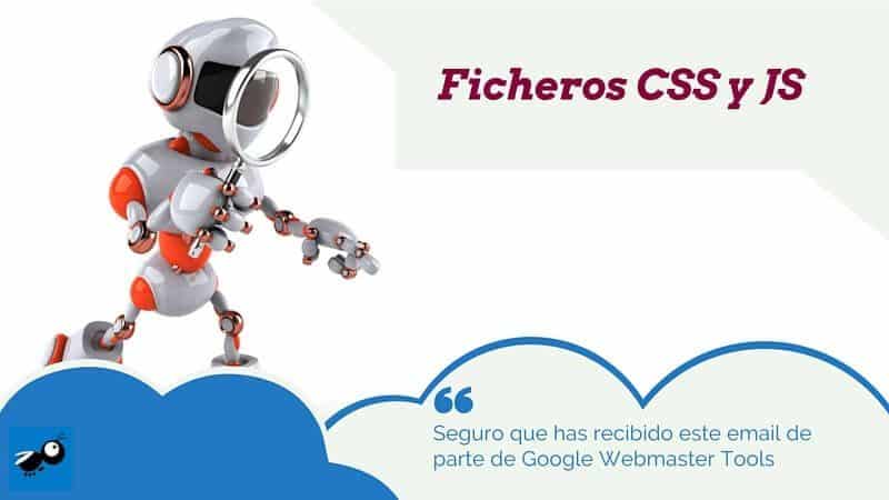 googlebot no puede acceder los archivos css js