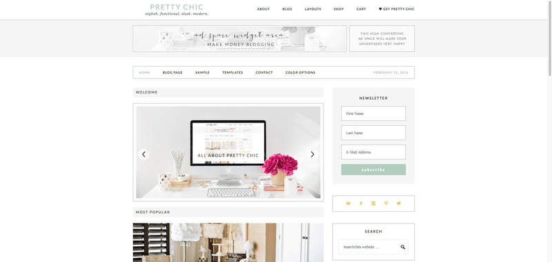 25 Child Theme Genesis para WooCommerce especiales 17 Chic