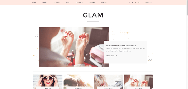 25 Child Theme Genesis para WooCommerce especiales 4 Glam