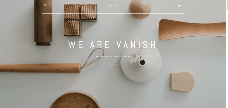 25 Child Theme Genesis para WooCommerce especiales 24 Vanish