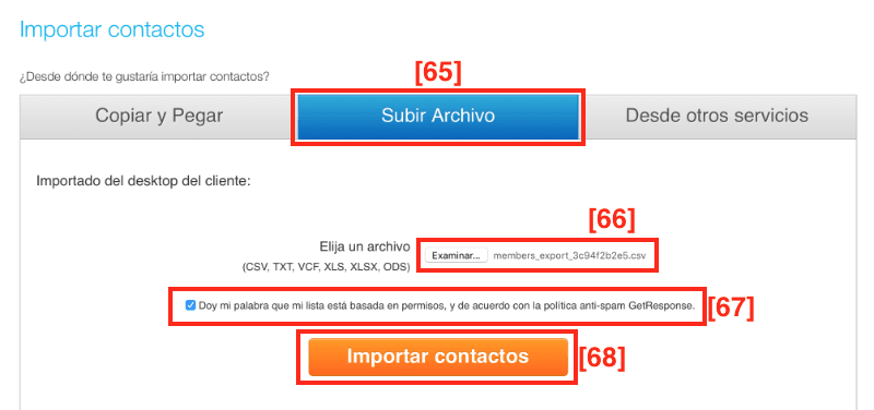 Guía para pasar de MailChimp a GetResponse Pasar de MailChimp a GetResponse