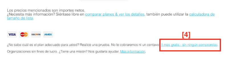 Cuenta gratis GetResponse 30 días Cuenta gratis GetResponse