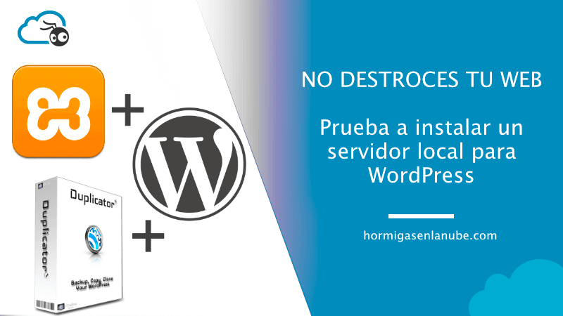 instalar un servidor local para WordPress