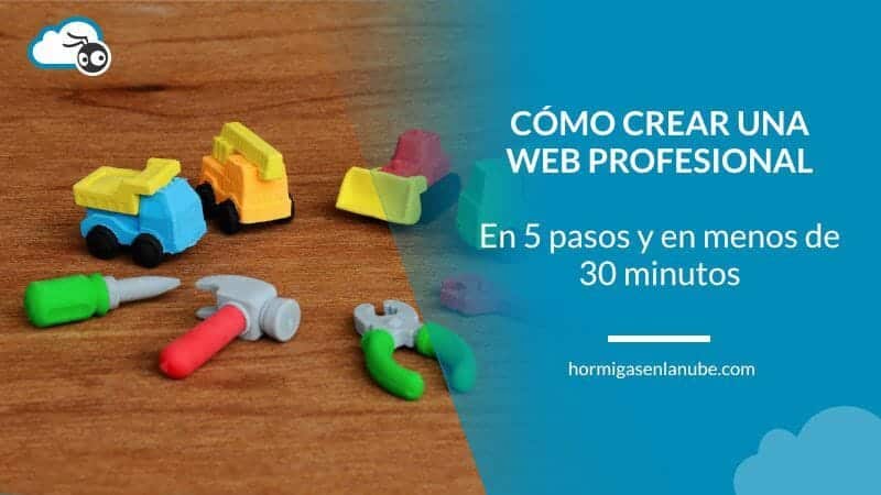 pasos para crear una web profesional en wordpress