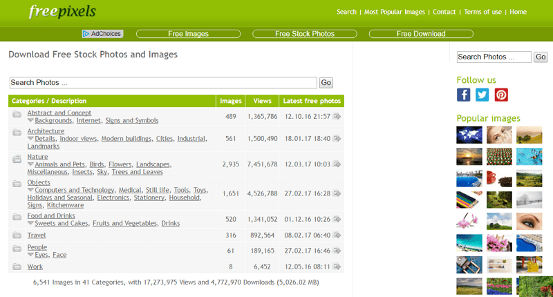 25 bancos de imágenes gratis para tu web o blog 25 banco de imágenes gratis Free Pixels
