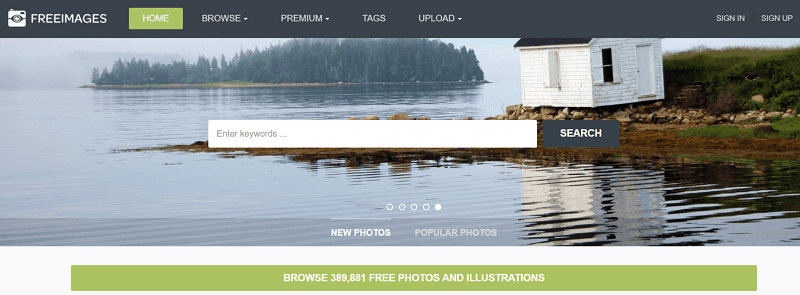 25 bancos de imágenes gratis para tu web o blog 16 Banco de imágenes gratis FreeImages