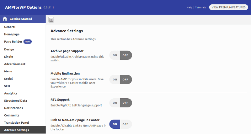 Megatutorial Google AMP (Accelerated Mobile Pages) para WordPress 19 AMP Ajustes avanzados