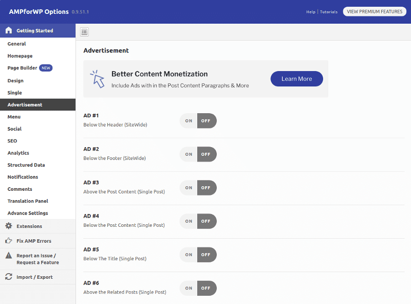 Megatutorial Google AMP (Accelerated Mobile Pages) para WordPress 11 Anuncios