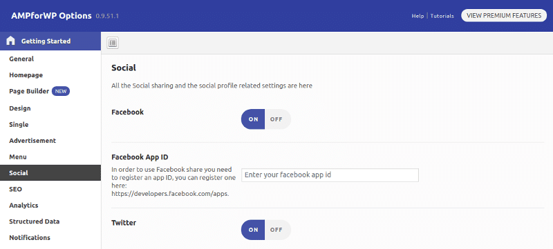 Megatutorial Google AMP (Accelerated Mobile Pages) para WordPress 13 Redes sociales