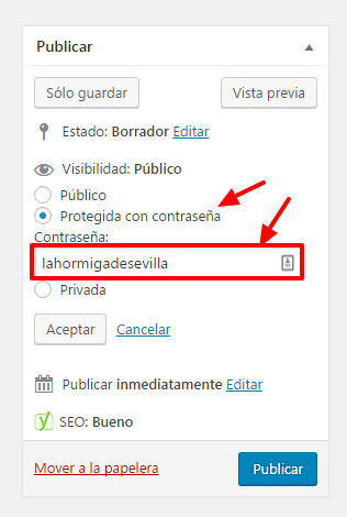Cómo proteger posts con contraseña en WordPress 2 proteger-contenido-wordpress