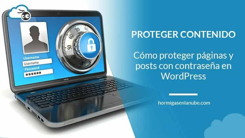 Proteger posts con contraseña