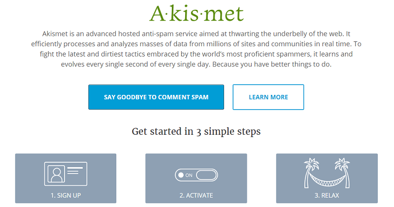¿Es Akismet el mejor plugin anti-spam para WordPress? 1 Akismet