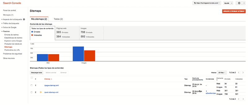 Google-Search-Console-sitemaps