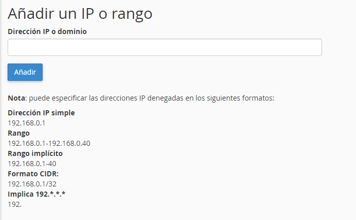 Cómo bloquear direcciones IP en WordPress 7 bloquear-direcciones-ip-wordpress
