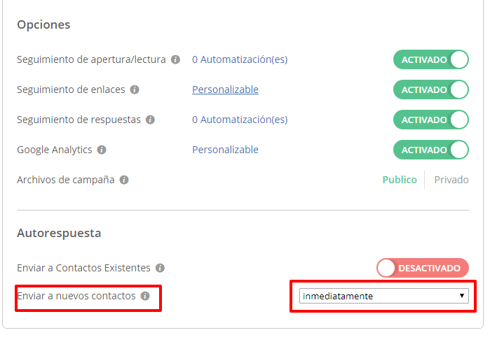 Cómo crear un autoresponder en Active Campaign paso a paso 19 email-bienvenida-active-campaign-lista