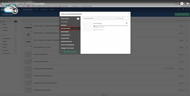 Cómo crear un autoresponder en Active Campaign paso a paso 2 lienzo-en-blanco-active-campaign