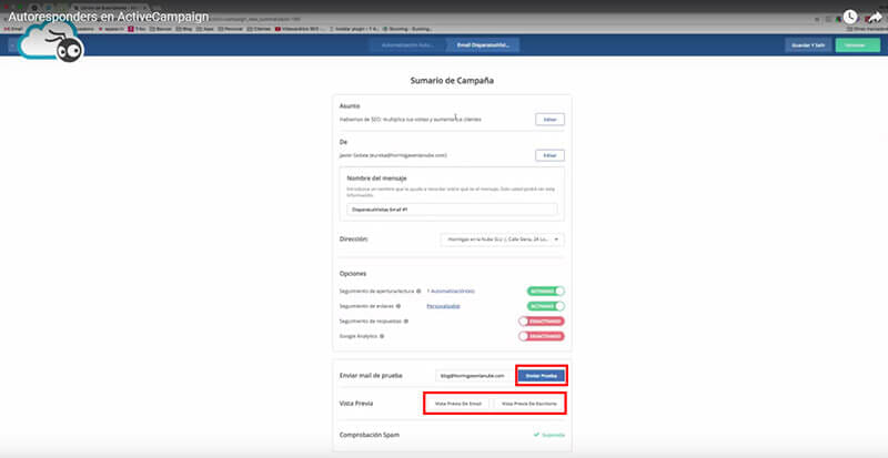 Cómo crear un autoresponder en Active Campaign paso a paso 14 vista-previa-email-active-campaign
