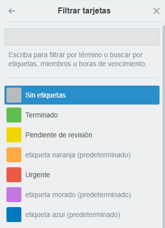 Trello: la herramienta para simplificar la gestión y la organización de tus proyectos y de tu negocio 10 Filtrar tarjetas en Trello