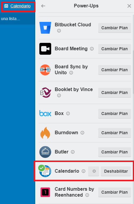 Trello: la herramienta para simplificar la gestión y la organización de tus proyectos y de tu negocio 15 Habilitar calendario en Trello