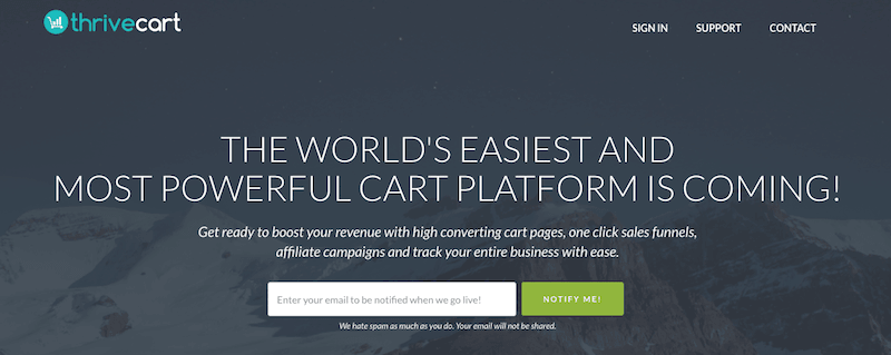 6 Herramientas para vender servicios online 4 Herramientas para vender servicios online Thrivecart
