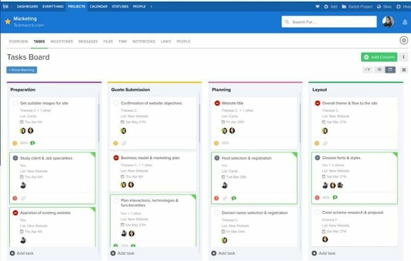 Las 20 mejores herramientas de gestión de proyectos para emprendedores digitales y pequeños negocios 16 Herramientas de gestión de proyectos: teamwork