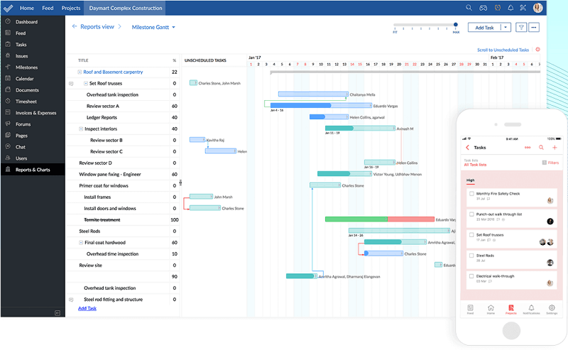 Las 20 mejores herramientas de gestión de proyectos para emprendedores digitales y pequeños negocios 7 Herramientas de gestión de proyectos: Zoho Projects