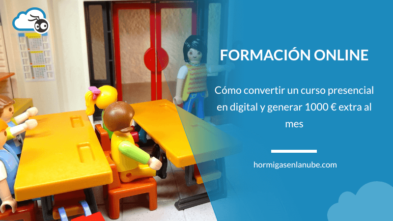convertir un curso presencial en online