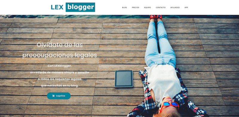La Guía Definitiva para adaptar la web al RGPD y tener un negocio digital 100% legal 5 Adaptar la web al RGPD con Lexblogger