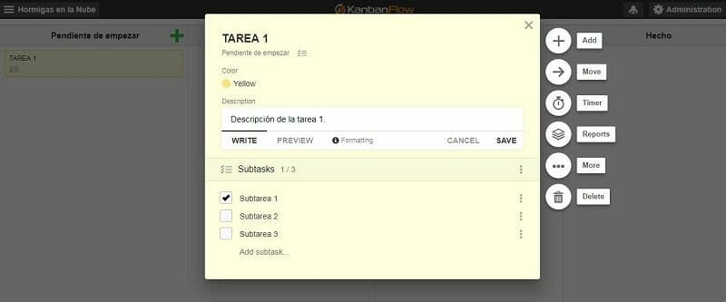 Tutorial de Kanban Flow: planifica proyectos, organiza tareas y gestiona como un PRO el día a día de tu negocio digital 9 kanban flow crear subtareas