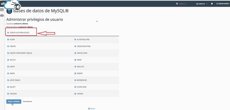 Cómo instalar WordPress paso a paso y desde cero en hosting de Raiola Networks 14 Instalar WordPress: privilegios