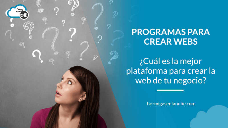 Programas para crear webs