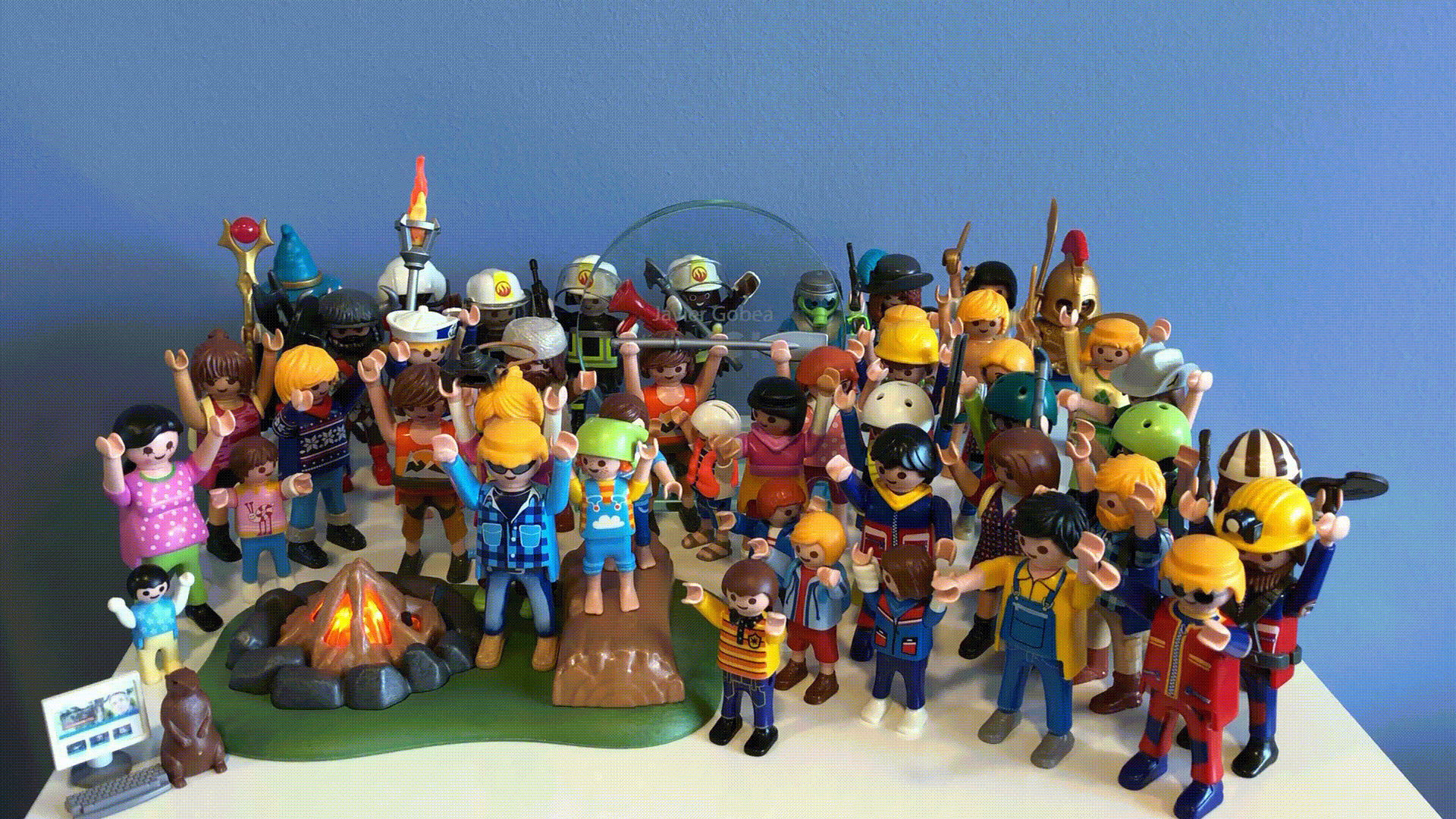 colección de playmobils 