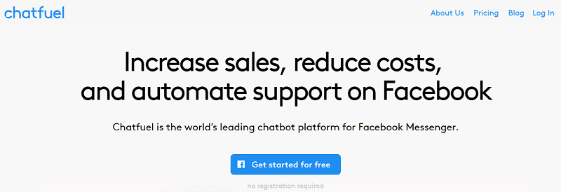 Las 7 mejores herramientas de chatbots + 7 razones por las que incluir esta tecnología en tu negocio online 4 herramientas de chatbots: chatfuel