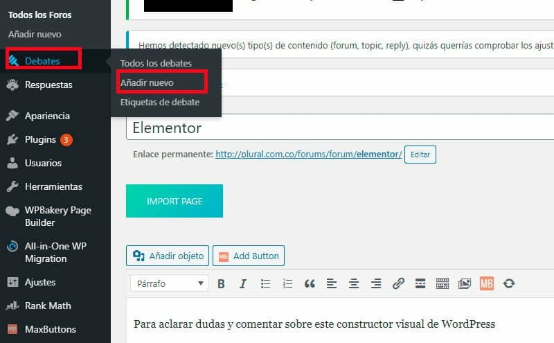 Cómo crear un foro con bbPress en WordPress para potenciar el aprendizaje de tus alumnos 12 BbPress plugin gratuito WordPress