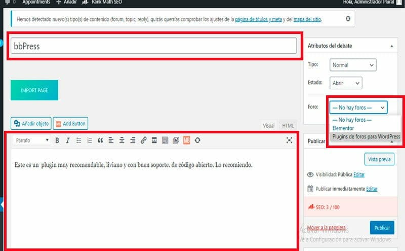 Cómo crear un foro con bbPress en WordPress para potenciar el aprendizaje de tus alumnos 13 bbpress el plugin de foros para wordpress