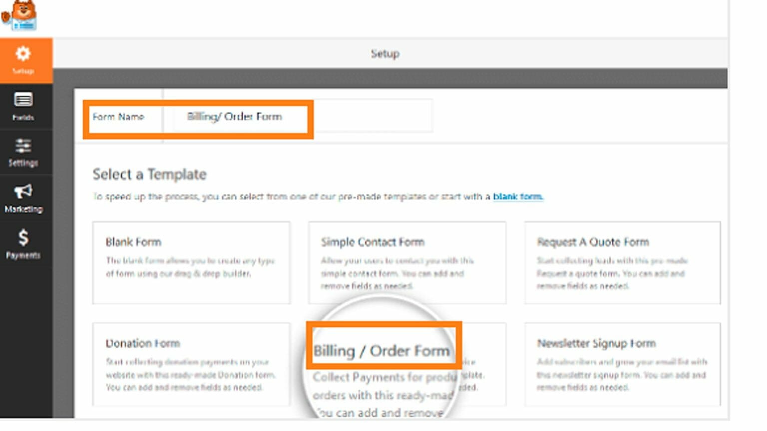 Formulario de pago sencillo para WordPress
