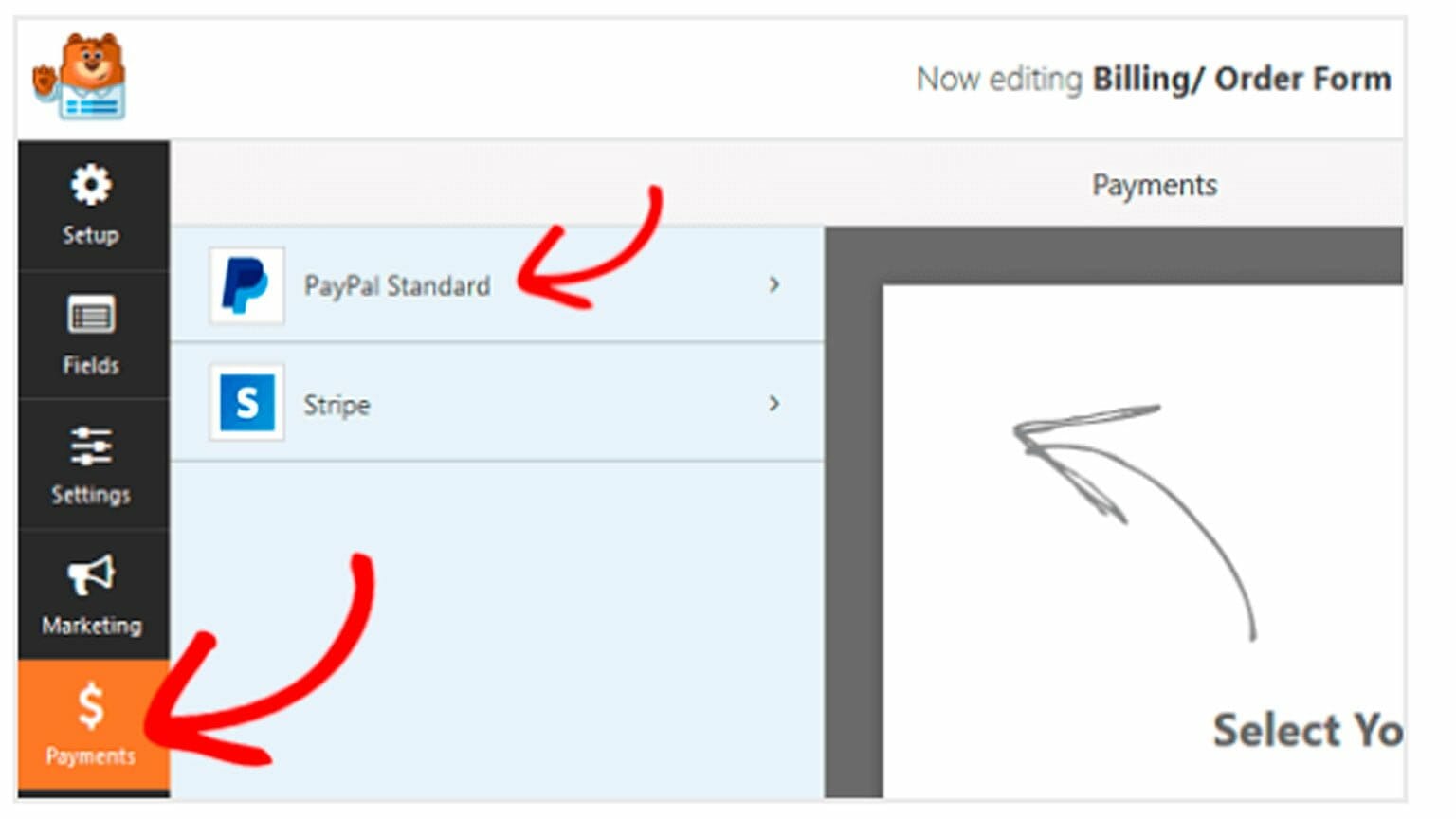 Formulario de pago sencillo para WordPress